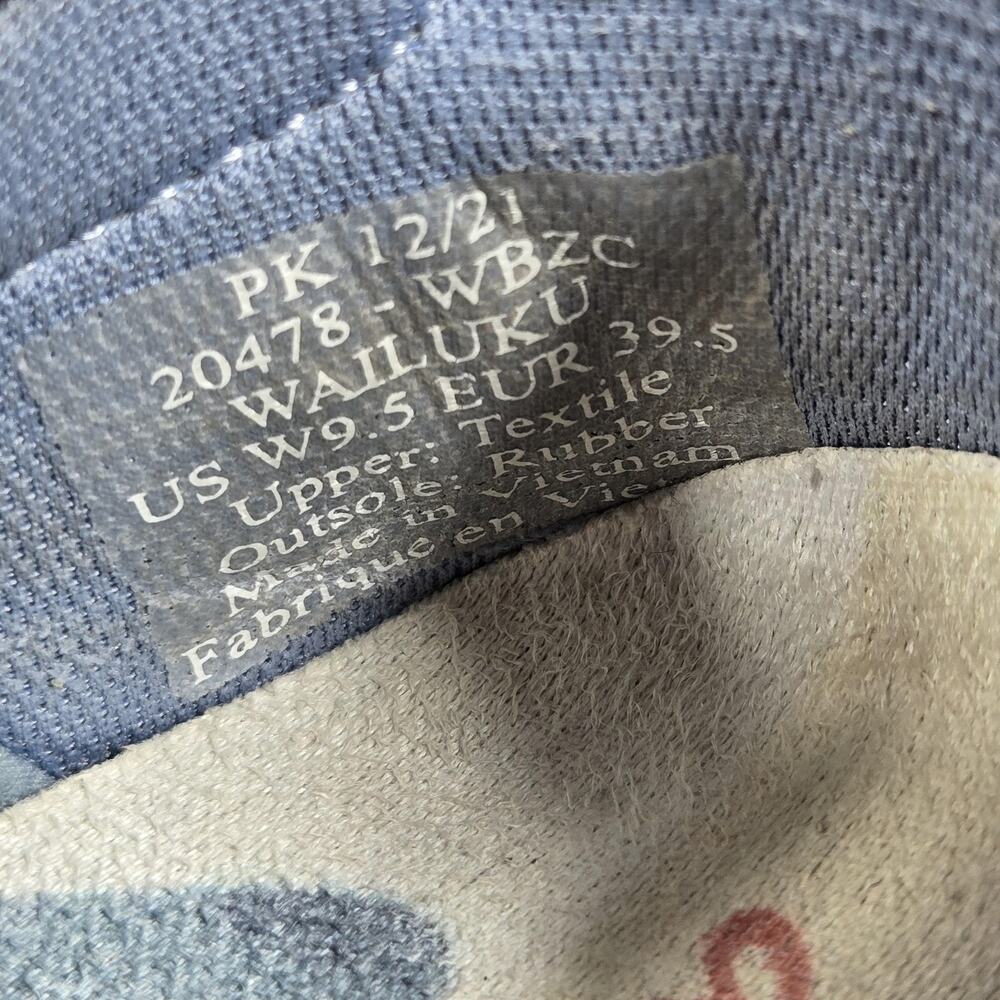 OluKai Wailuku Womens 9.5 Gray Trail Sneakers Athletic Mesh Rubber Sole Outdoor - Picture 5 of 10